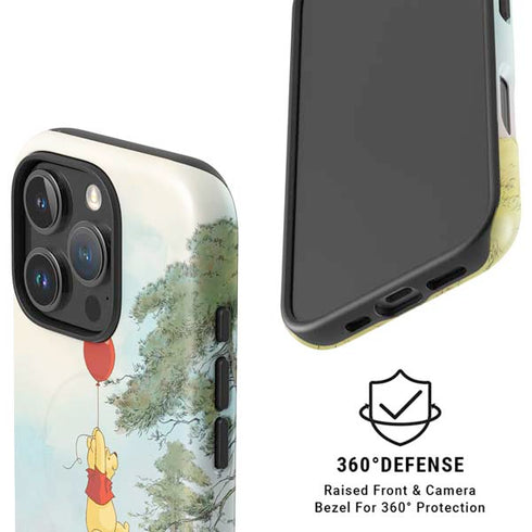 Disney Winnie the Pooh Red Ballon iPhone 16 Pro Max Magsafe Impact Case