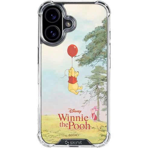 Disney Winnie the Pooh Red Ballon iPhone 17 Clear Case