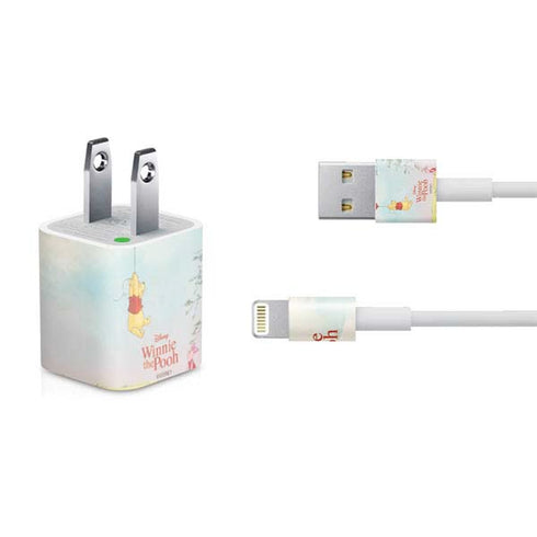 Disney Winnie the Pooh Red Ballon iPhone Charger (5W USB) Skin