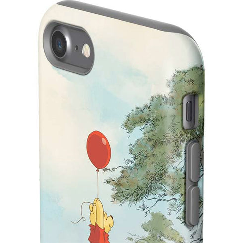 Disney Winnie the Pooh Red Ballon iPhone SE (2nd & 3rd Gen) Pro Case