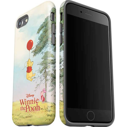 Disney Winnie the Pooh Red Ballon iPhone SE (2nd & 3rd Gen) Pro Case