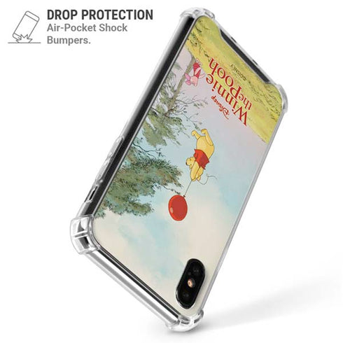 Disney Winnie the Pooh Red Ballon iPhone X/XS Clear Case