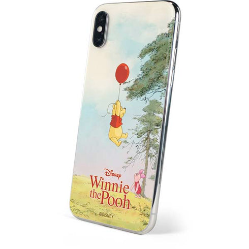 Disney Winnie the Pooh Red Ballon iPhone XS Skin