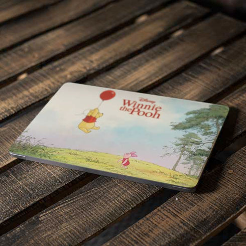 Disney Winnie the Pooh Red Ballon Apple MacBook Air Skin