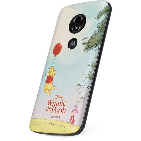 Disney Winnie the Pooh Red Ballon Moto E5 Play Skin