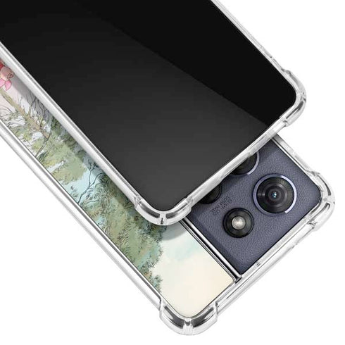 Disney Winnie the Pooh Red Ballon Moto G 5G (2025) Clear Case