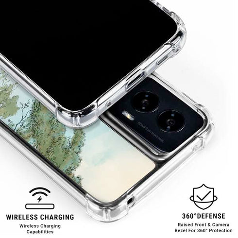 Disney Winnie the Pooh Red Ballon Moto G Power 5G (2024) Clear Case