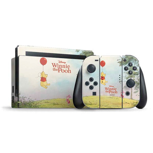Disney Winnie the Pooh Red Ballon Nintendo Switch Bundle Skin