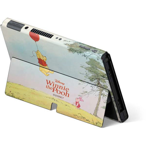 Disney Winnie the Pooh Red Ballon Nintendo Switch OLED (2021) Skin