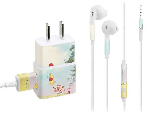 Disney Winnie the Pooh Red Ballon Phone Charger Skin
