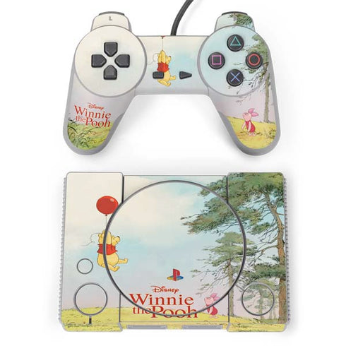 Disney Winnie the Pooh Red Ballon PlayStation Classic Bundle Skin