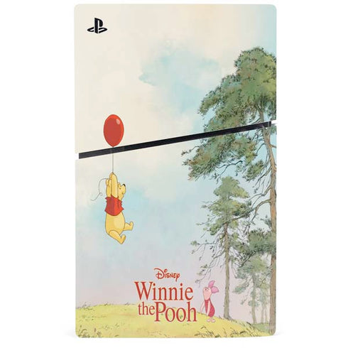 Disney Winnie the Pooh Red Ballon PS5 Slim Digital Edition Console Skin