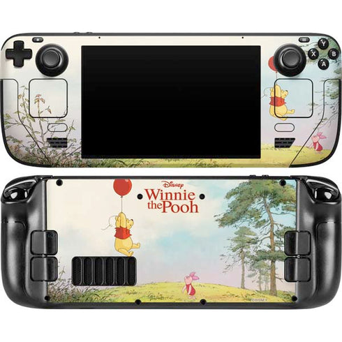 Disney Winnie the Pooh Red Ballon Steam Deck Handheld Gaming Computer OLED Skin