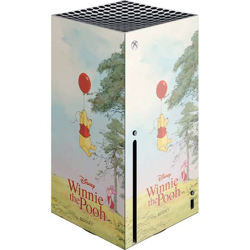 Disney Winnie the Pooh Red Ballon Xbox Series X Console Skin