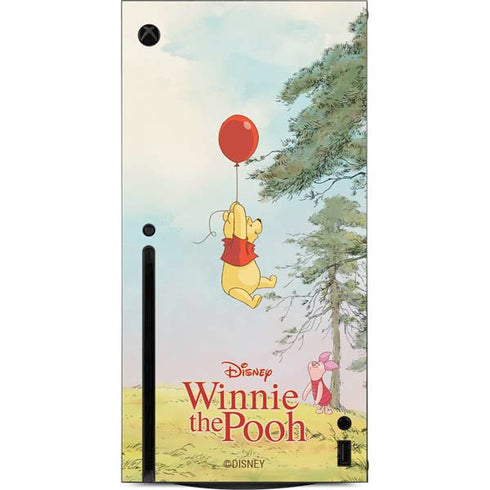 Disney Winnie the Pooh Red Ballon Xbox Series X Console Skin