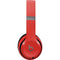Red Carbon Fiber Specialty Texture Material Beats Solo 4 Wireless Headphones Skin