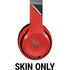 Red Carbon Fiber Specialty Texture Material Beats Solo 4 Wireless Headphones Skin