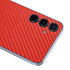 Red Carbon Fiber Specialty Texture Material Galaxy A36 5G Skin