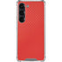 Red Carbon Fiber Specialty Material Galaxy S23 Clear Case