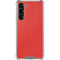 Red Carbon Fiber Specialty Material Galaxy S23 Plus Clear Case