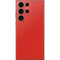 Red Carbon Fiber Specialty Material Galaxy S23 Ultra Skin