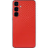 Red Carbon Fiber Specialty Texture Material Galaxy S24 Plus Skin