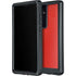 Red Carbon Fiber Specialty Texture Material Galaxy S24 Ultra Waterproof Case