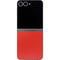 Red Carbon Fiber Specialty Texture Material Galaxy Z Flip6 Skin