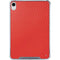 Red Carbon Fiber Specialty Texture Material iPad 11th Gen (2025) Clear Case