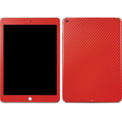 Red Carbon Fiber Specialty Texture Material Apple iPad Skin