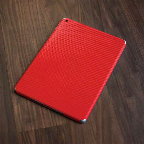 Red Carbon Fiber Specialty Texture Material Apple iPad Skin