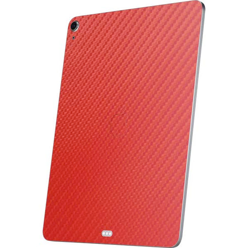 Red Carbon Fiber Specialty Texture Material Apple iPad Air Skin