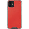 Red Carbon Fiber Specialty Material iPhone 12 Clear Case