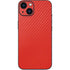 Red Carbon Fiber Specialty Material iPhone 15 Skin