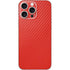 Red Carbon Fiber Specialty Texture Material iPhone 16 Pro Max Skin