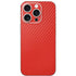 Red Carbon Fiber Specialty Texture Material iPhone 16 Pro Skin