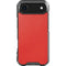 Red Carbon Fiber Specialty Texture Material iPhone 17 Air Clear Case