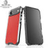 Red Carbon Fiber Specialty Texture Material iPhone 17 Air Clear Case
