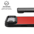 Red Carbon Fiber Specialty Texture Material iPhone 17 Air Kickstand Case