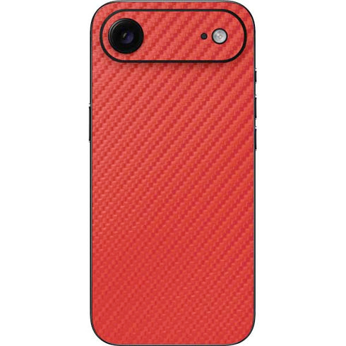 Red Carbon Fiber Specialty Texture Material iPhone 17 Air Skin