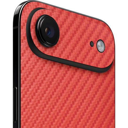 Red Carbon Fiber Specialty Texture Material iPhone 17 Air Skin