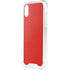 Red Carbon Fiber Specialty Texture Material iPhone XS Clear Case