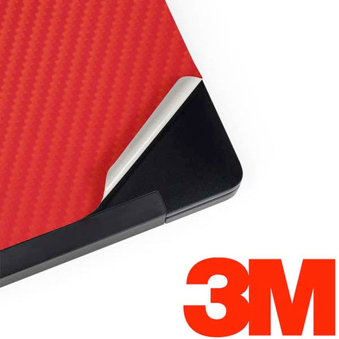 Red Carbon Fiber Specialty Texture Material Dell Latitude Skin
