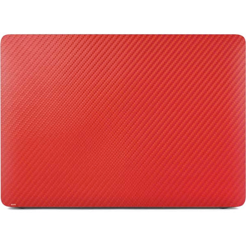 Red Carbon Fiber Specialty Texture Material Apple MacBook Air Skin