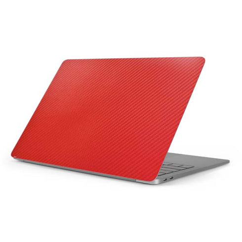 Red Carbon Fiber Specialty Texture Material Apple MacBook Pro 16-inch Skin