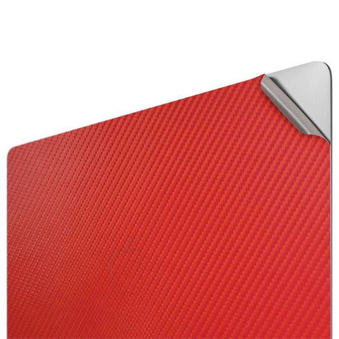 Red Carbon Fiber Specialty Texture Material Apple MacBook Pro 16-inch Skin