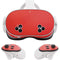 Red Carbon Fiber Specialty Texture Material Meta Quest 3S Skin