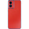 Red Carbon Fiber Specialty Texture Material Moto G Play 4G (2024) Skin