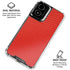 Red Carbon Fiber Specialty Texture Material Moto G Power 5G (2024) Clear Case