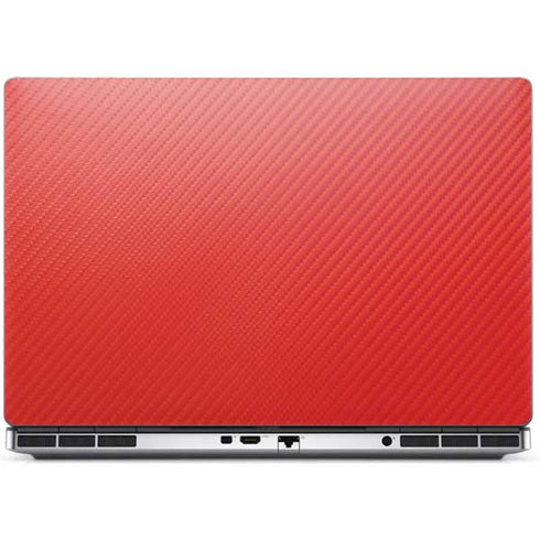 Red Carbon Fiber Specialty Texture Material Dell Precision Skin